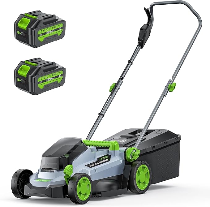 M13 Cordless Lawnmower – 33cm Brushless 2×4.0Ah