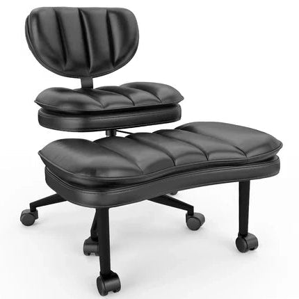 LP01 Criss Cross Office Chair Ergonomic Cloud Cross Legged Desk Chair
