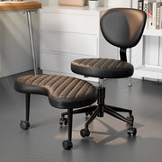 LPTYZ02 Criss Cross Chair, Ergonomic Wide Cross Legged Office Chair