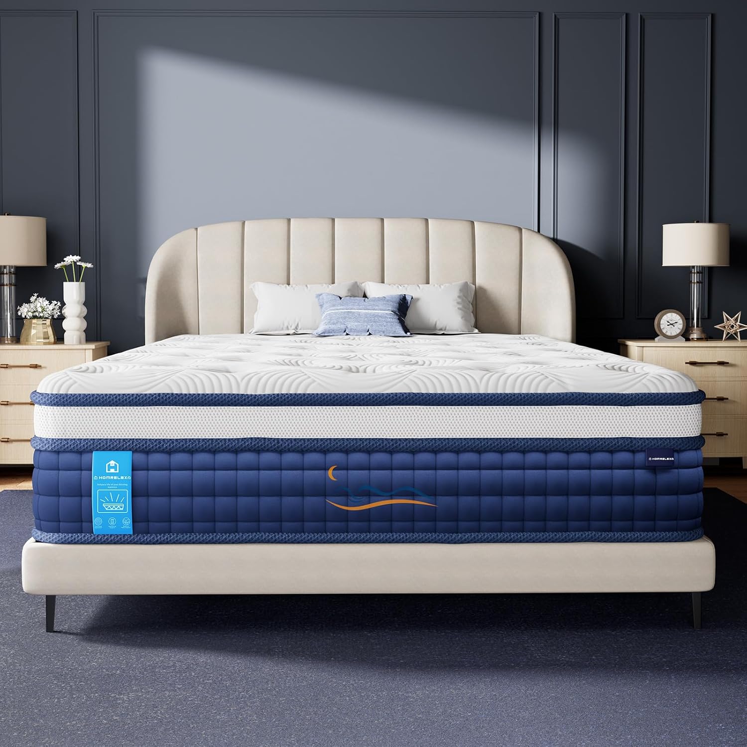 BT01 Mattress 7 Zone Orthopedic H3 Gel Hybrid Pocket Sprung Mattress