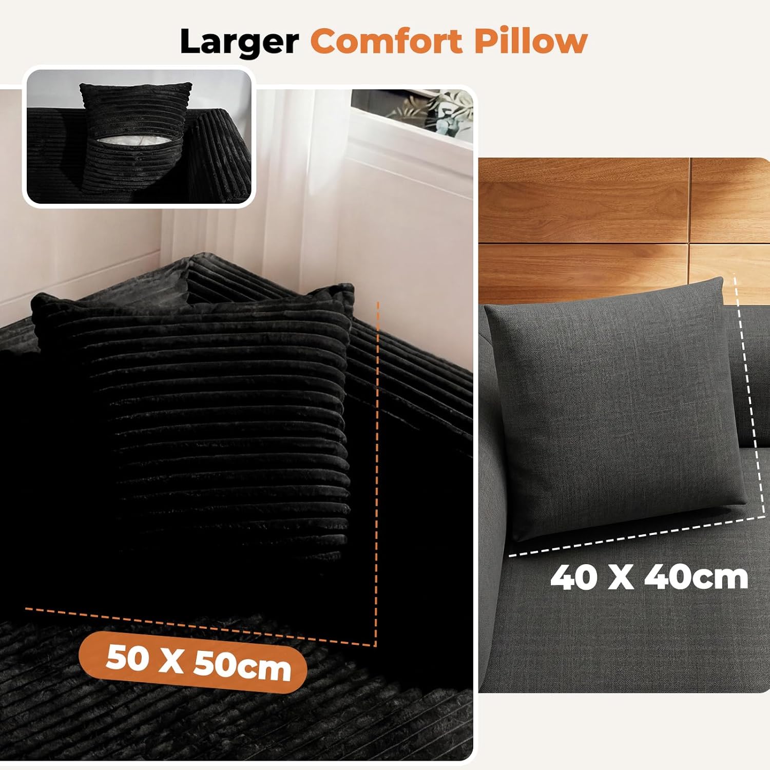 LHMSF14 Sofa Bed 5 in 1 High Backrest Double Sofa Bed