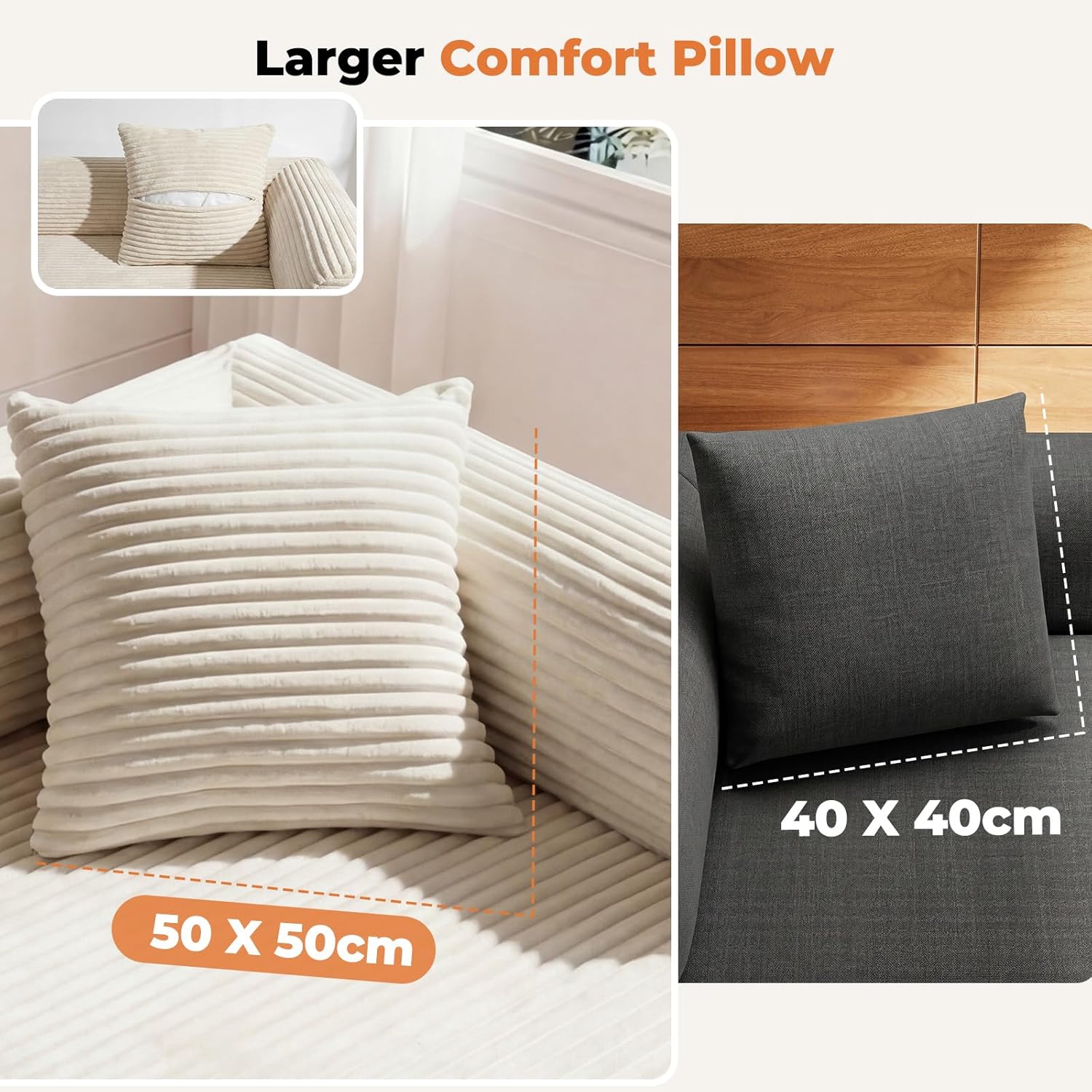 LHMSF14 Sofa Bed 5 in 1 High Backrest Double Sofa Bed