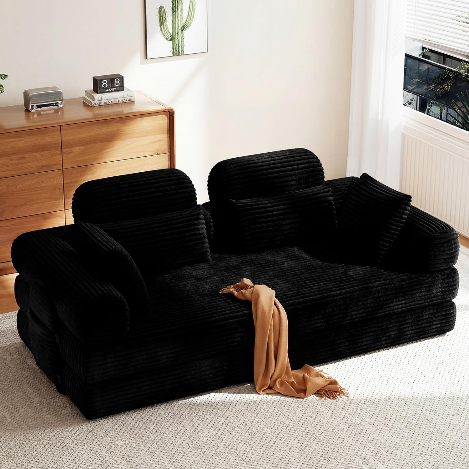 LHMSF14 Sofa Bed 5 in 1 High Backrest Double Sofa Bed