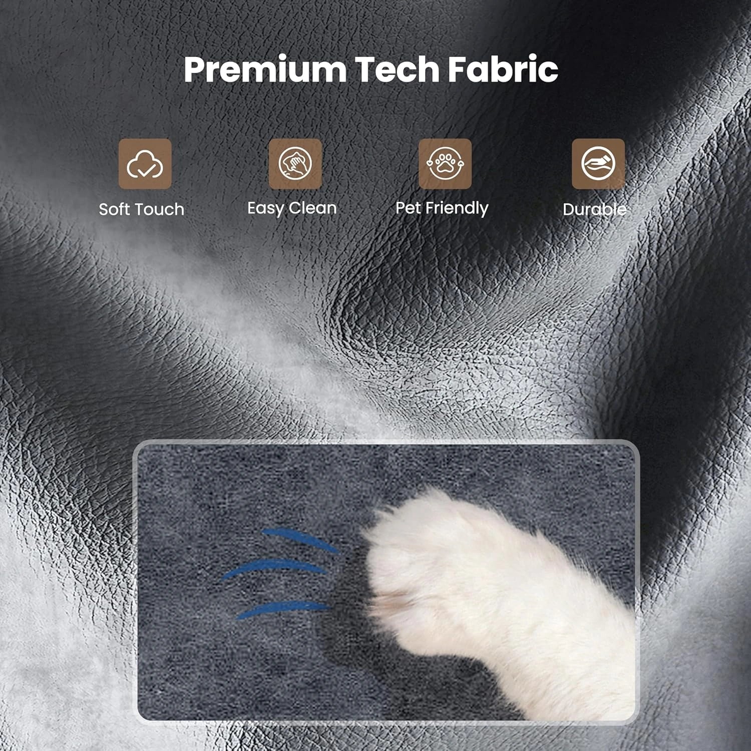 Big and Tall Office Chair with Flip-Up Armrests