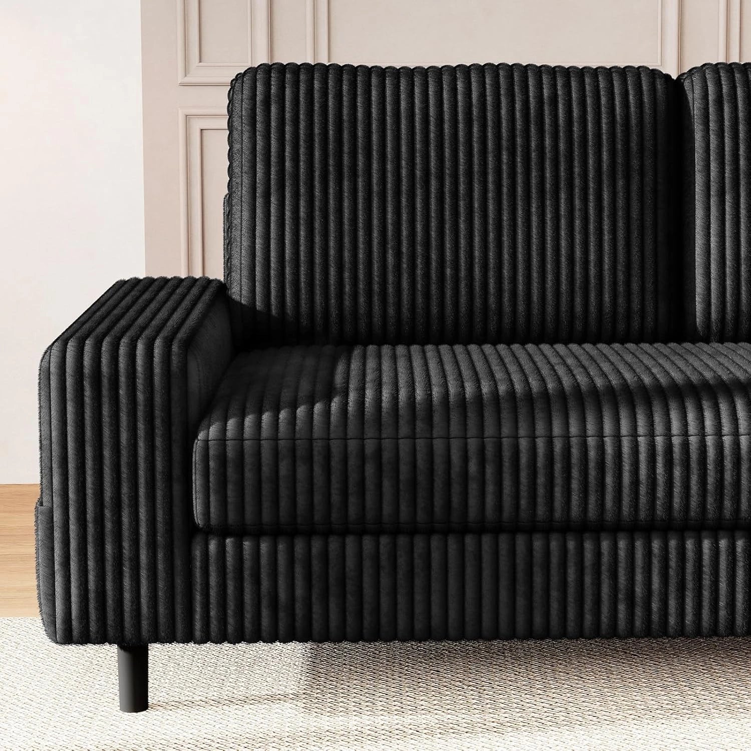 L-Shaped Modular Sectional Sofa (3-Seater)