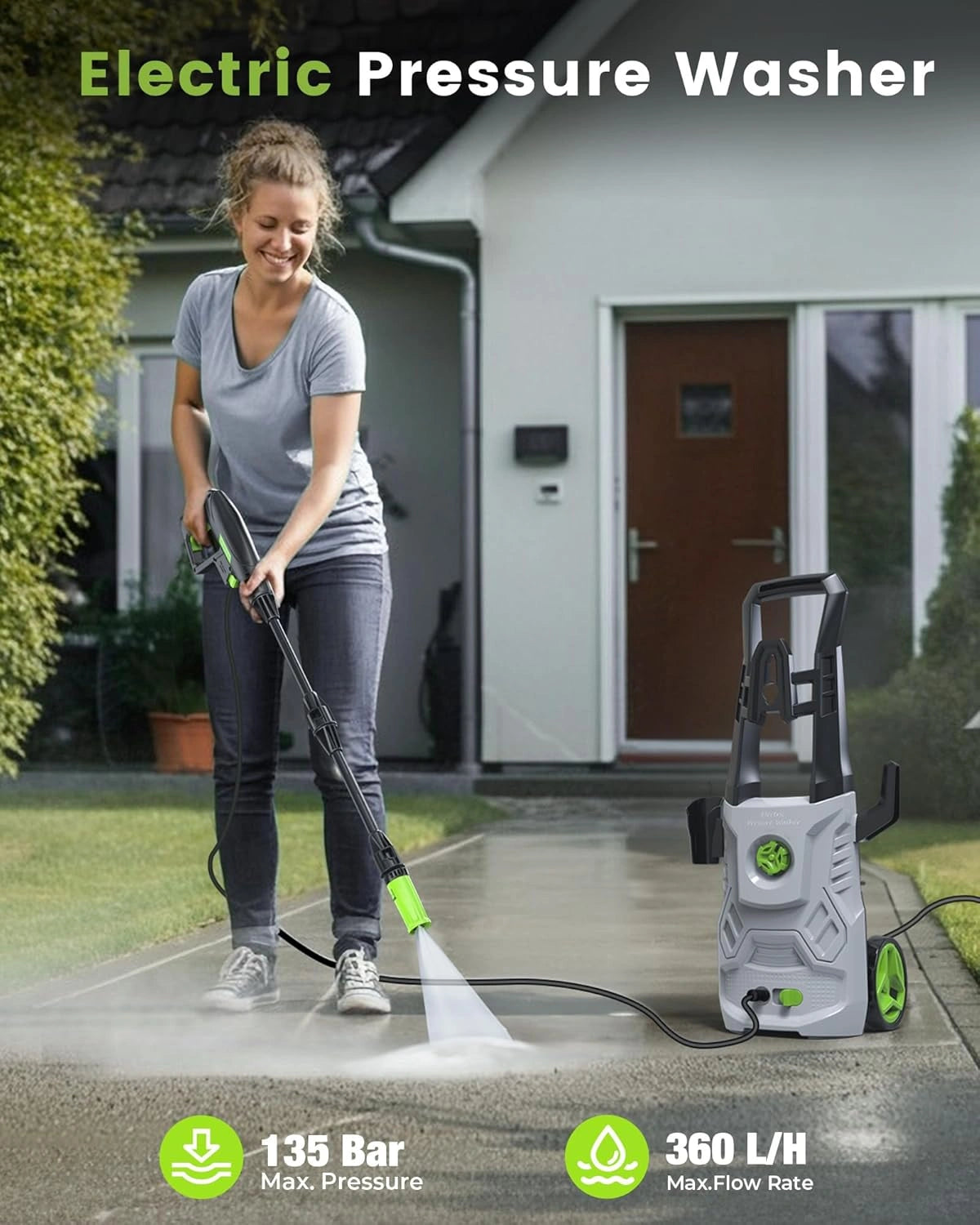 W6 4200PSI Electric Pressure Washer
