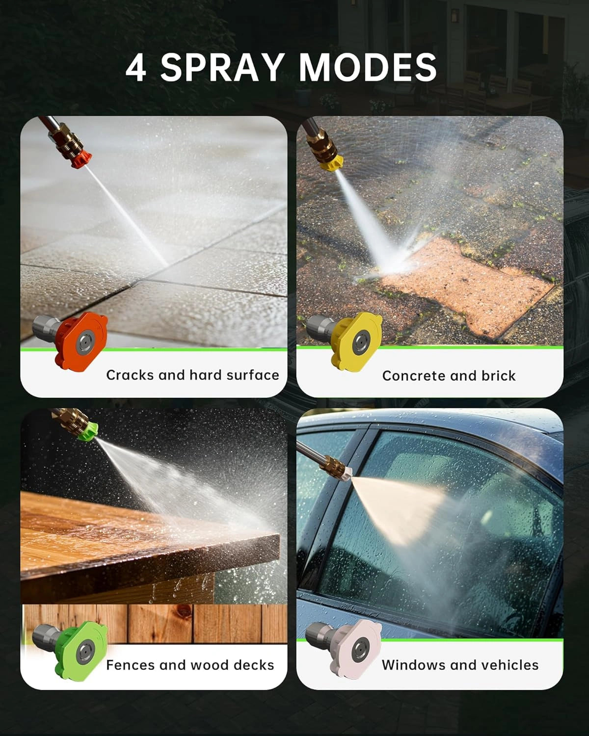 W8 4800 PSI Electric Pressure Washer