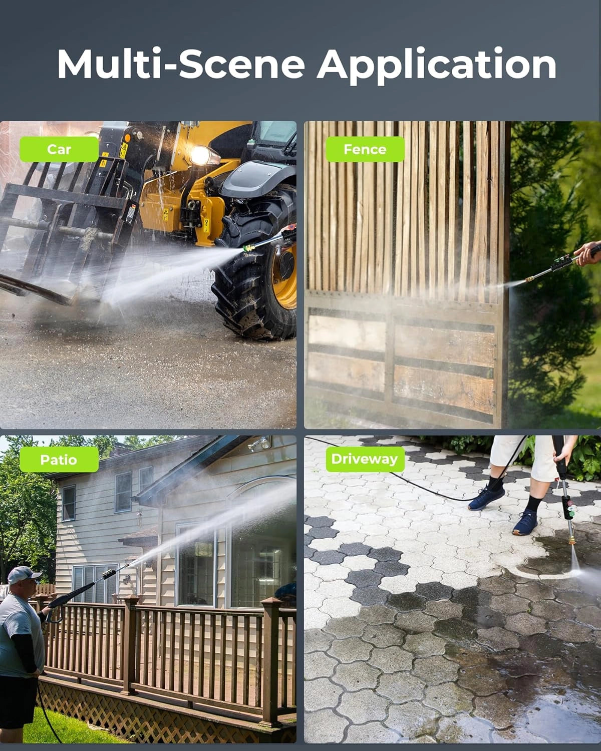W8 4800 PSI Electric Pressure Washer